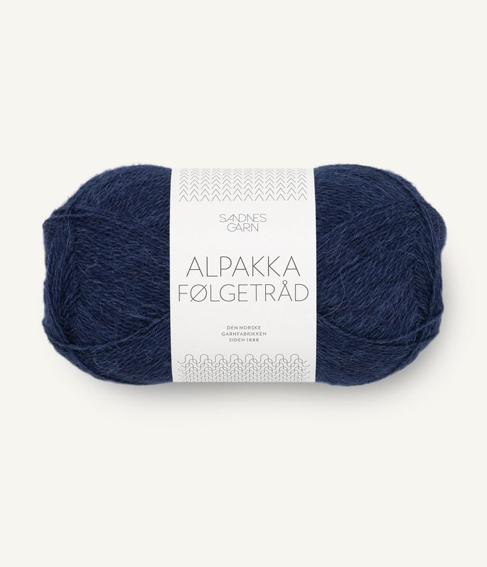 Alpakka Følgetråd 5882 Dark Navy